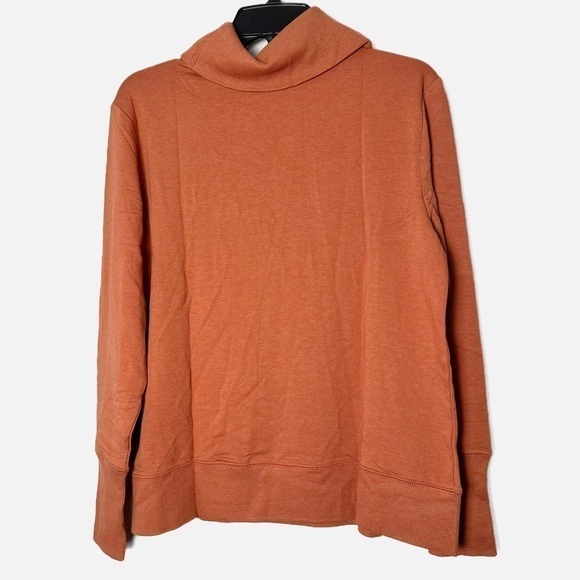 NWT Amazon Essentials Women's Studio Terry Long-Sleeve Funnel Neck Sweatshirt - Picture 4 of 6
